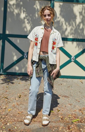 Embroidered Camp Shirt image number 5
