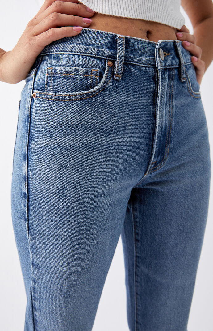 Medium Blue Vintage Boot Cut Jeans