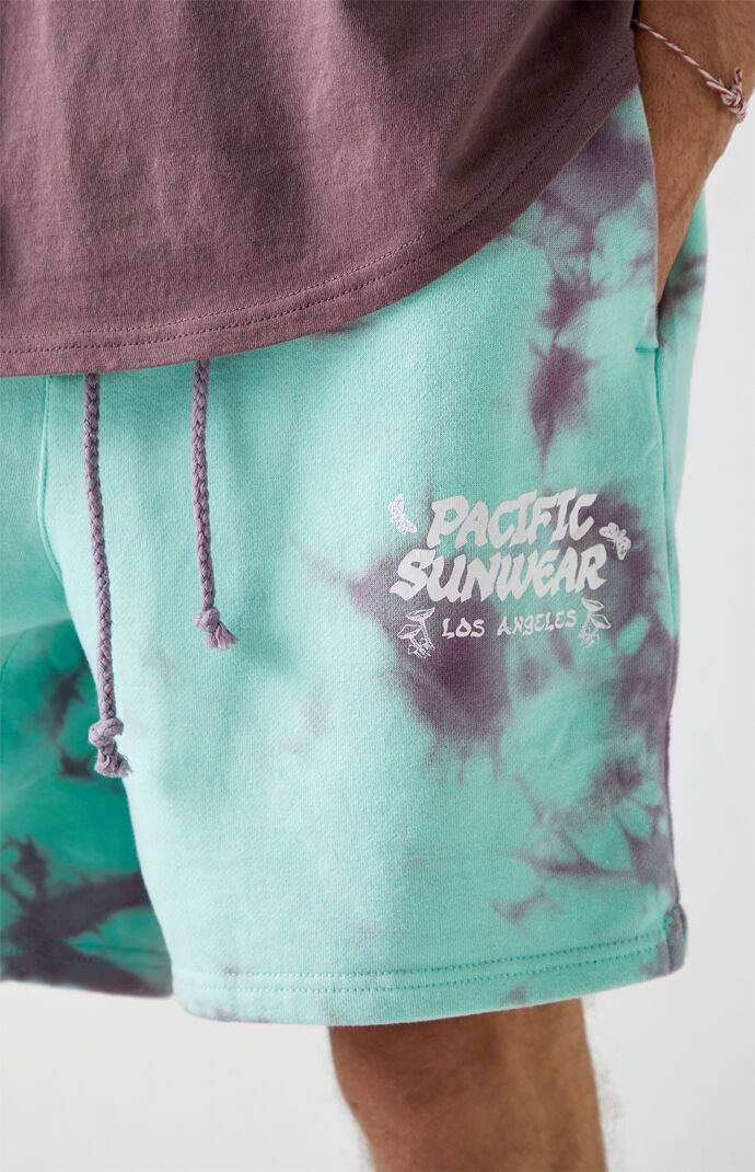 Psychedelic Sweat Shorts