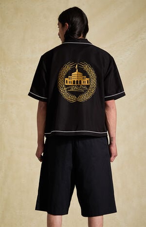 Piping Logo Camp Shirt image number 5