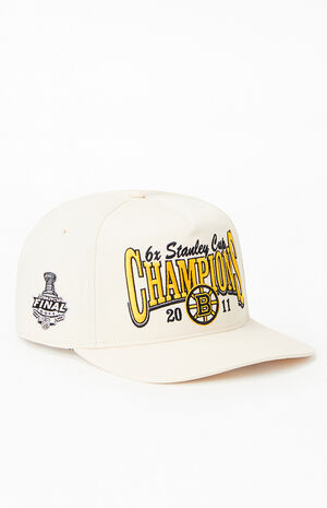 Boston Bruins 2011 Champions Snapback Hat image number 1
