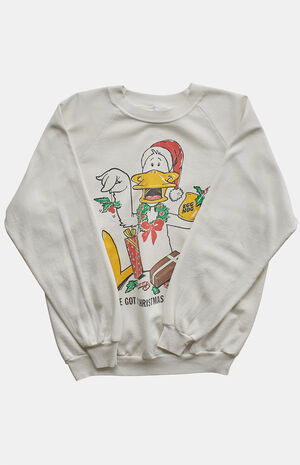 '90s Christmas Attitude Crew Neck Sweatshirt image number 5