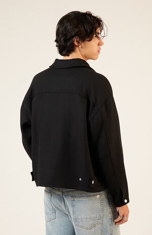 Black Blouson Jacket image number 4