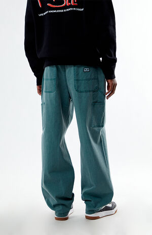Olive Big Timer Carpenter Pants image number 3
