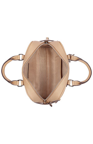 Tan Brooks Smooth Belted Sachel Bag image number 7