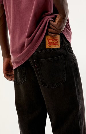 Men's 565 Loose Straight Jeans - Smoldering Umber OD image number 5