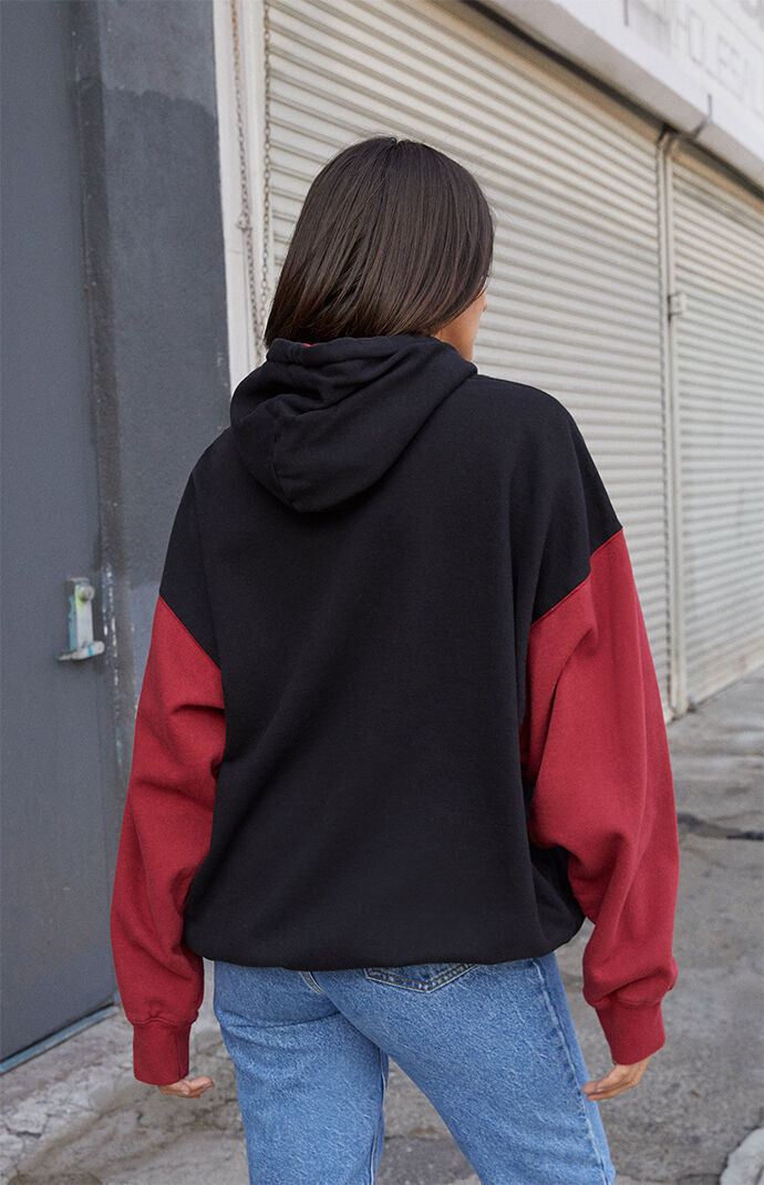 Red champion hoodie pacsun outlet