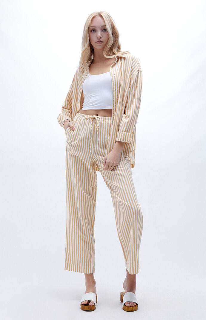 Pacsun striped online pants