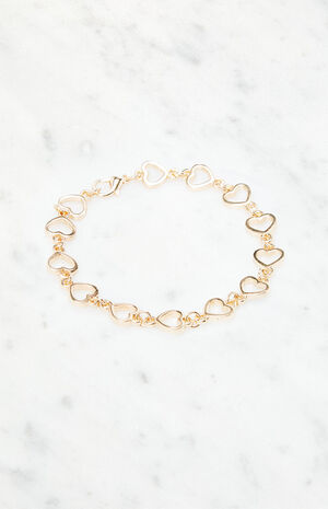 Heart Chain Bracelet image number 2