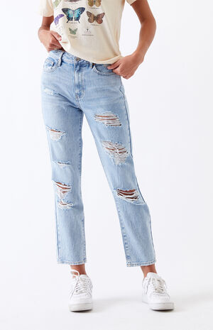 Light Mom Jeans image number 2