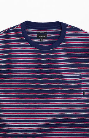 Poolside Striped Box Cropped T-Shirt image number 2