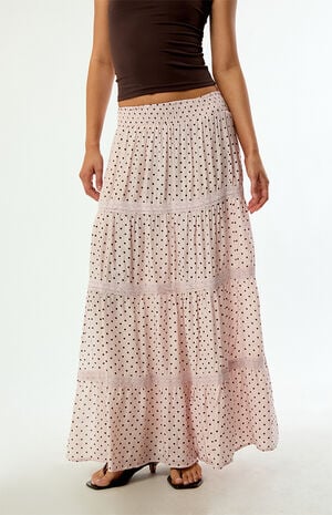Polka Dot Maxi Skirt image number 2