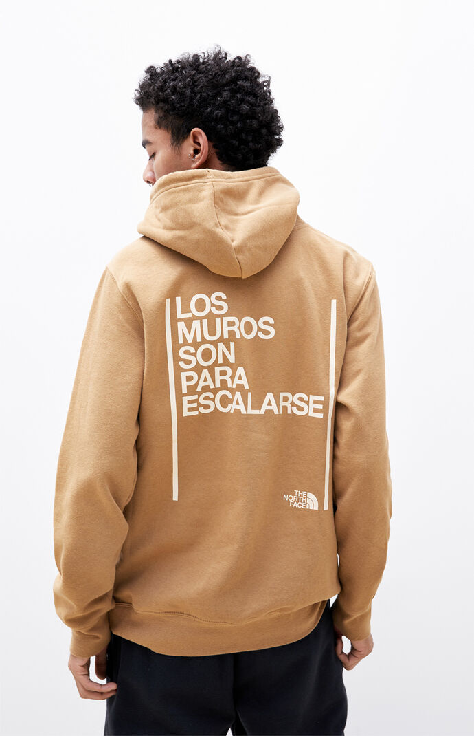 Tan Climbing Walls Hoodie