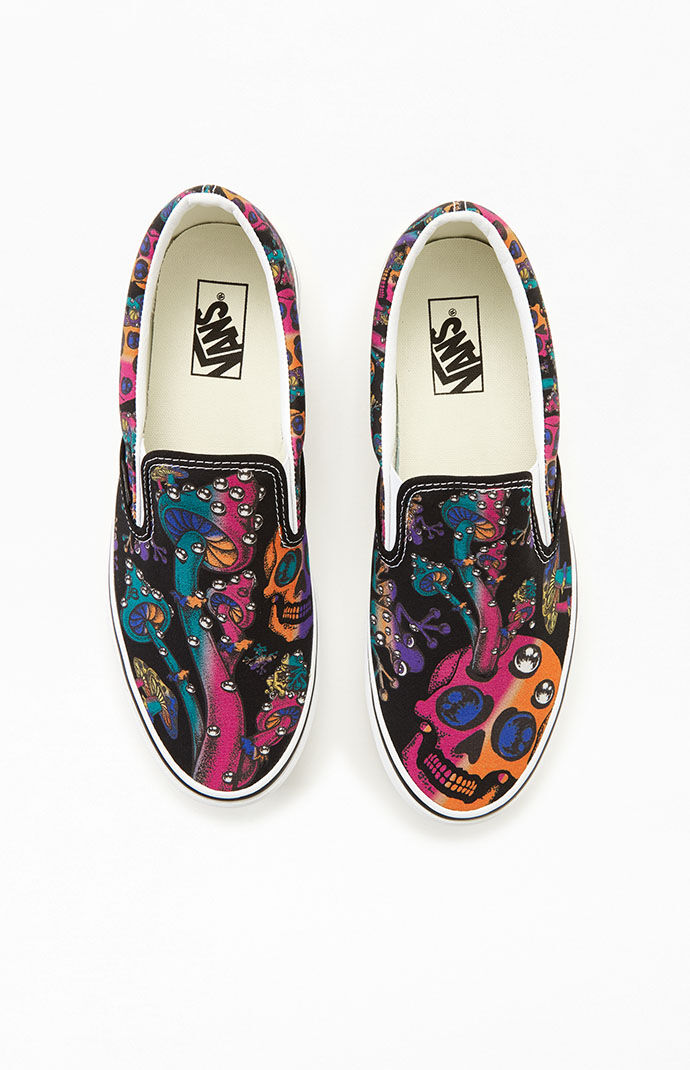 Vans Classic Slip On Trippy Dip Shoes PacSun