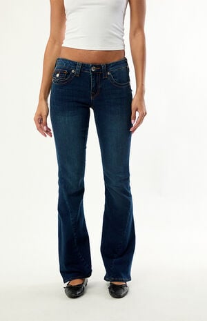 Joey Mid Rise Flap Flare Jeans image number 2