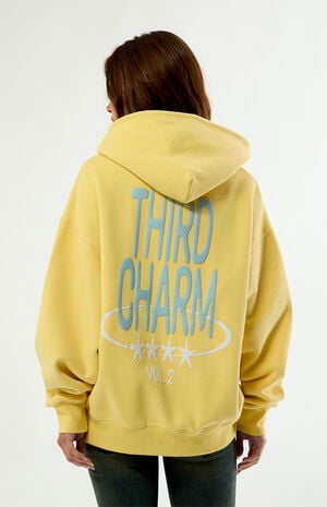 Yellow Puff Graphic V2 Zip Up Hoodie image number 2