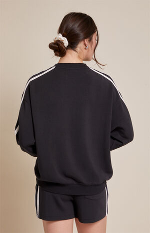 Active Black Stripe Bias Sweatshirt image number 5