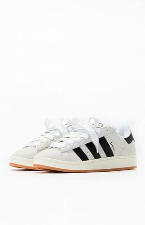 Women's White & Black Campus 00s Sneakers image number 3