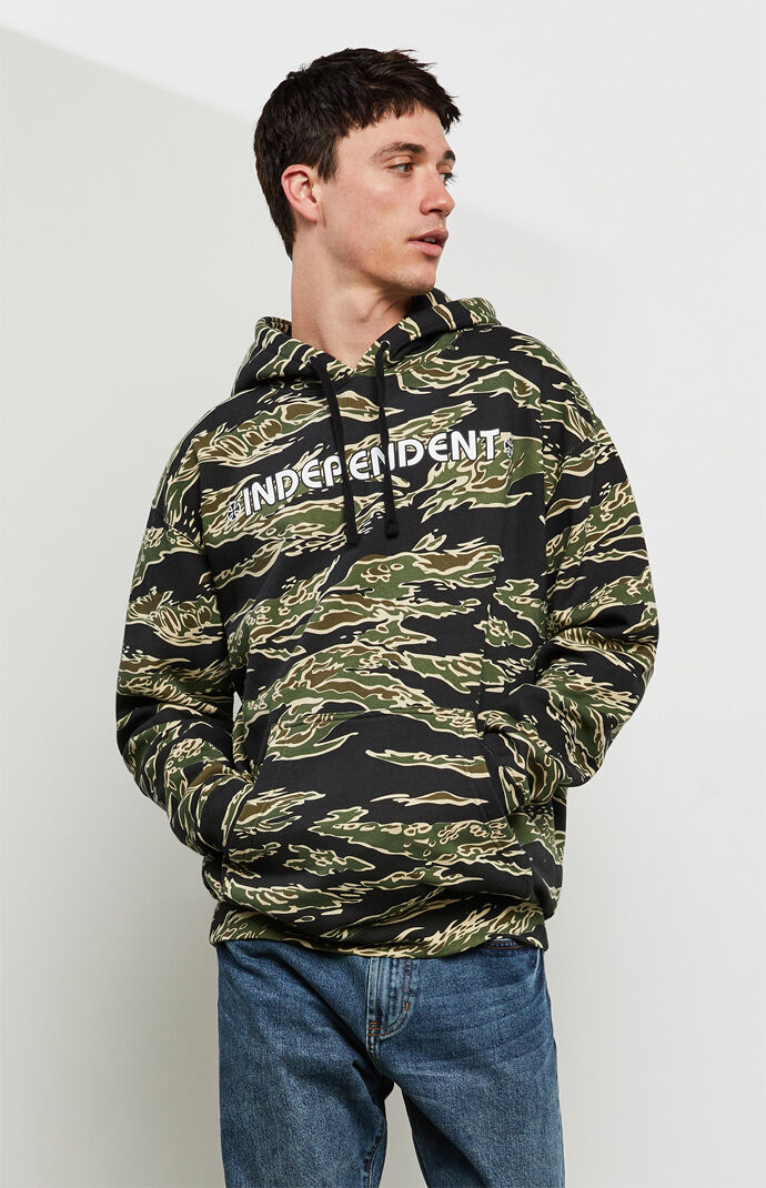 Bar Cross Pullover Hoodie