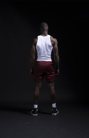 x Civil Active Brown Hades Mesh Shorts image number 5