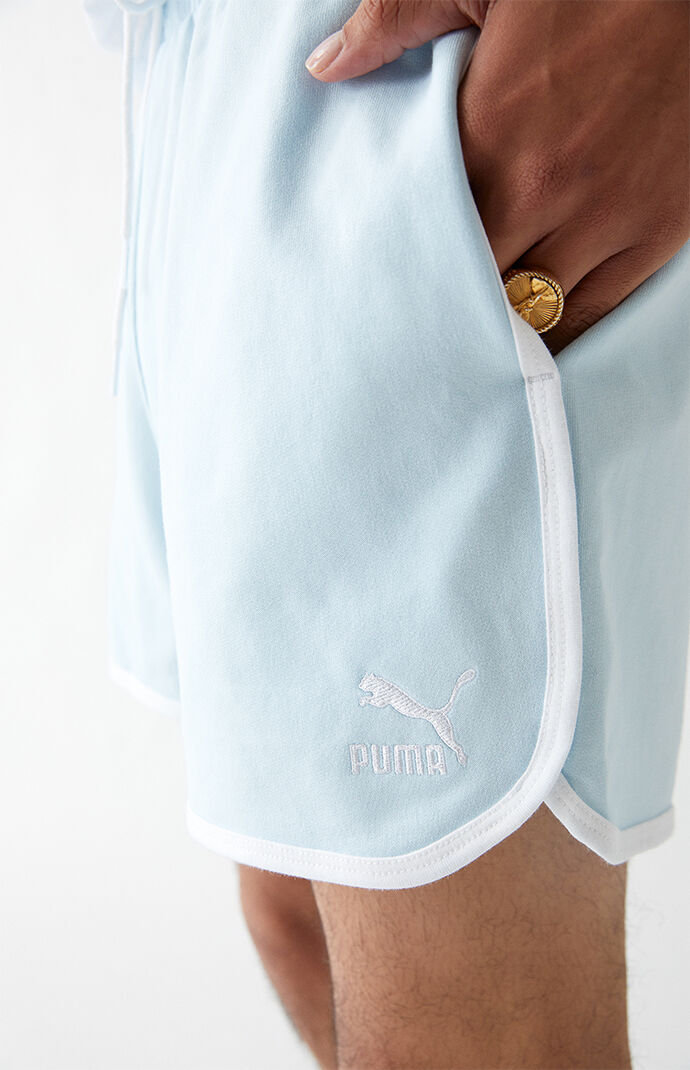 Blue Classic Runner Shorts