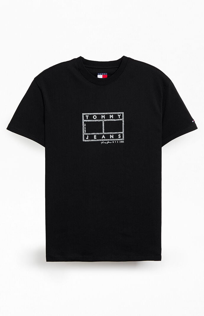 Tommy Jeans Center Flag Logo T-Shirt