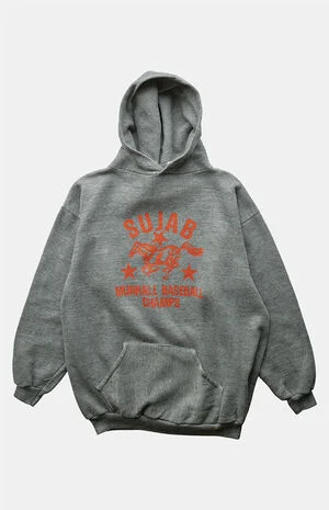 '80s Sujab Baseball Champs Pullover Hoodie image number 1
