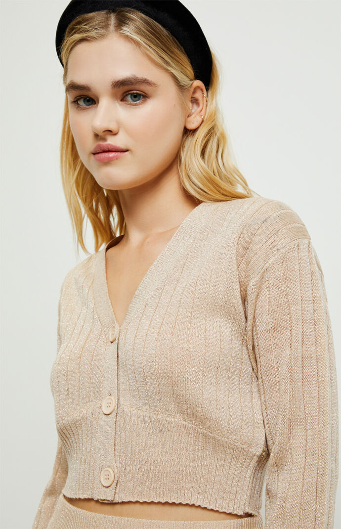 Embracing Me Lurex Ribbed Sweater