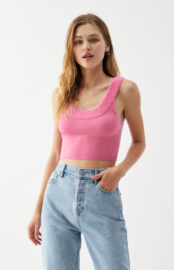Boa Fuzzy Tank Top