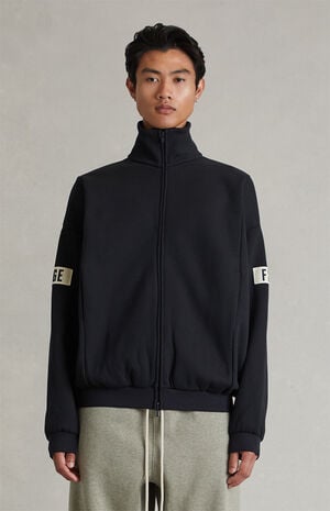 Vintage Black Track Jacket image number 2