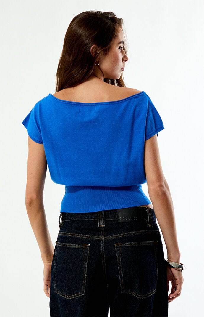 Your Favorite Eva Short Sleeve Sweater T-Shirt