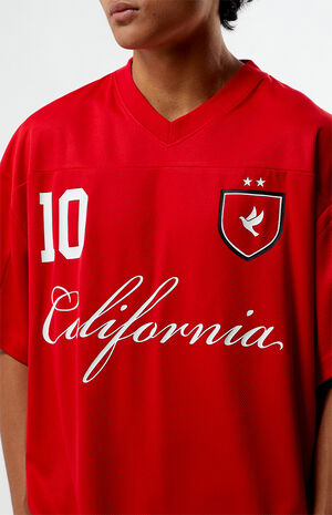 Red California Mesh Jersey image number 2