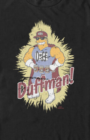 The Simpsons Duffman T-Shirt The Simpsons Duffman T-Shirt image number null