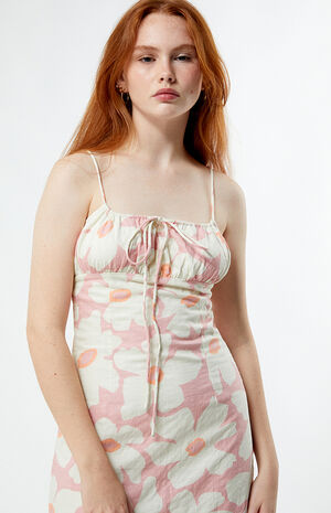 Mimi Floral Gathered Maxi Dress image number 2