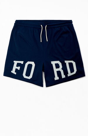 Block Logo Mesh Shorts