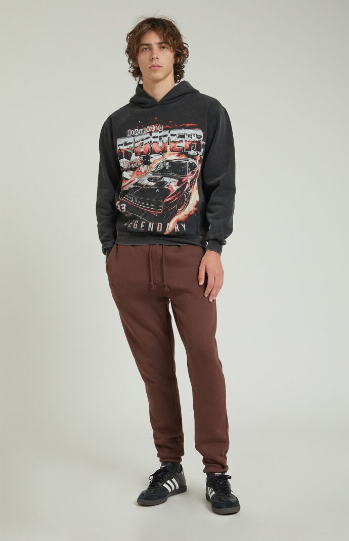 Pacsun Brown Fleece Sweatpants