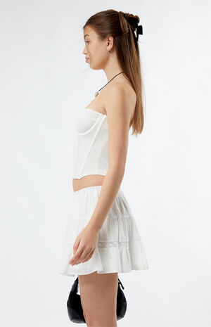 Strapless Mesh Corset image number 3