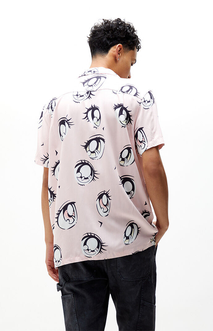 PacSun Eyes Woven Camp Shirt | PacSun