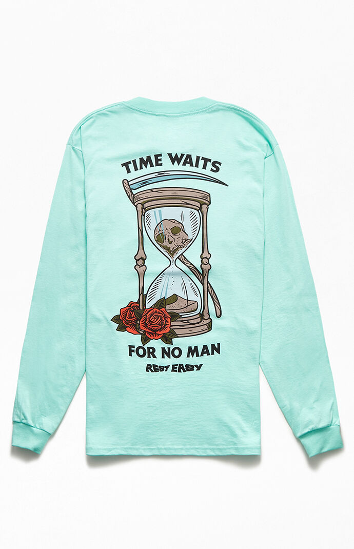 Time Waits Long Sleeve T-Shirt