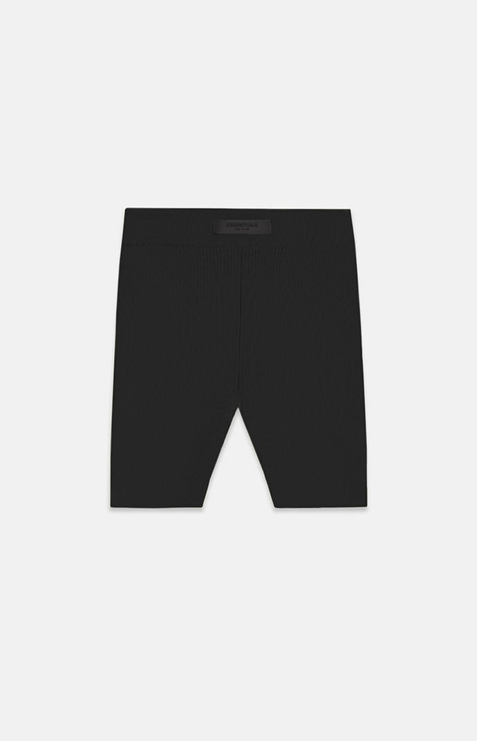 ショートパンツ FEAR OF GOD SS25 SOFT RIB BIKER SHORTS (192SP257711FW T) Fear of God Essentials Soft Rib Biker Shorts Timber - US