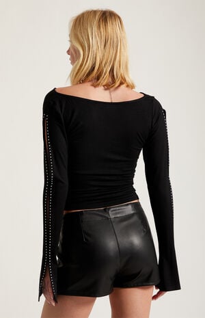 Ember Cutout Long Sleeve Top image number 5