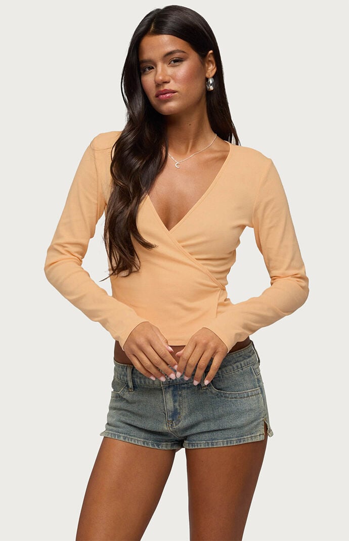 Edikted Fonteyn Wrap Top