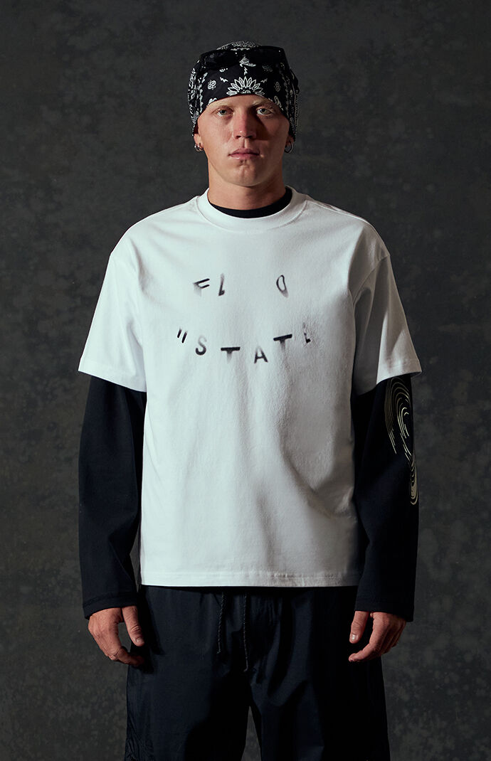 A.R.C. White Flow State Oversized T-Shirt