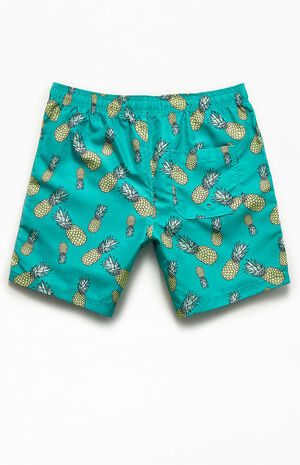 Pineapple Express 16" Swim Trunks image number 2