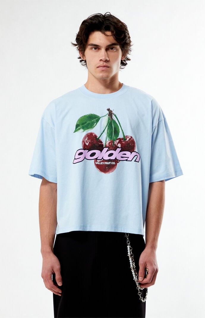 Pacsun Golden Cropped Boxy T-Shirt