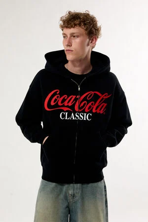 by Pacsun Coke Ice Cold Zip Up Hoodie image number 1