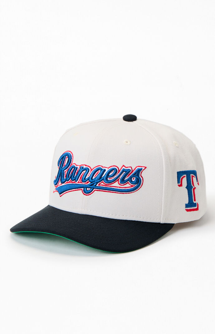 Mitchell & Ness Texas Rangers MLB Word Pro Snapback Hat