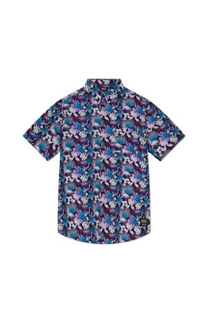 Oden Neon Flower AOP Camp Shirt
