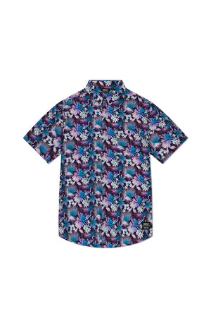 Oden Neon Flower AOP Camp Shirt image number 1