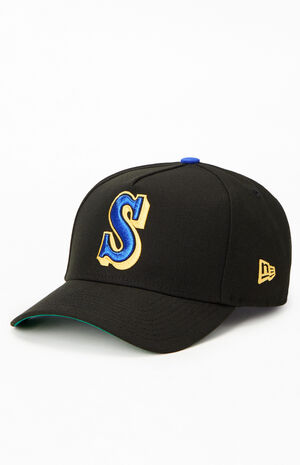 x PS Reserve Seattle Mariners Black 9FORTY Hat image number 4